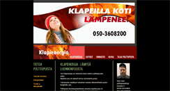 Desktop Screenshot of klapienergia.com